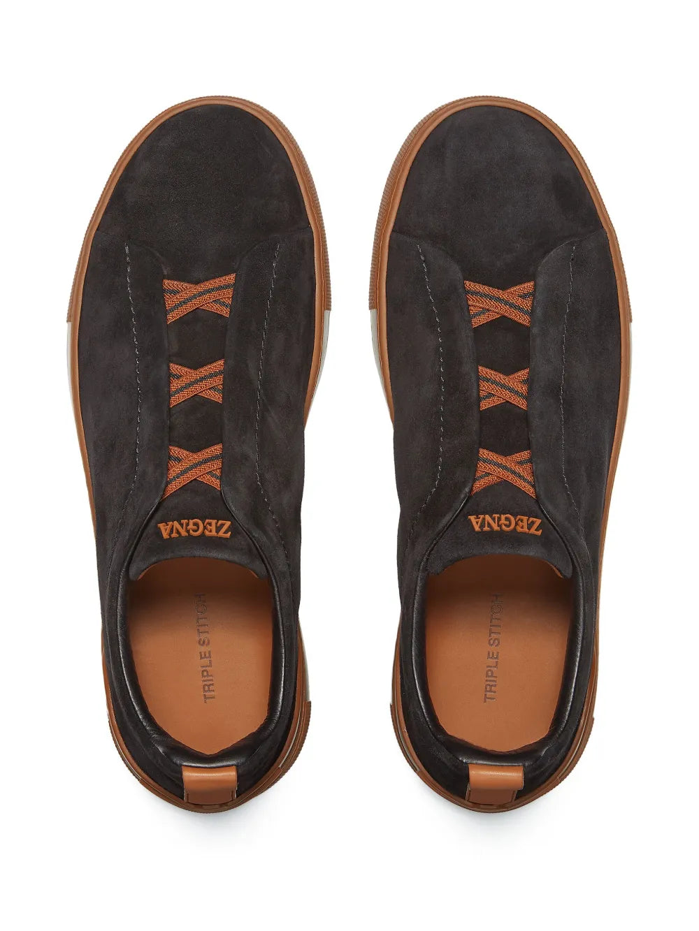 Zegna Triple Stitch Sneakers